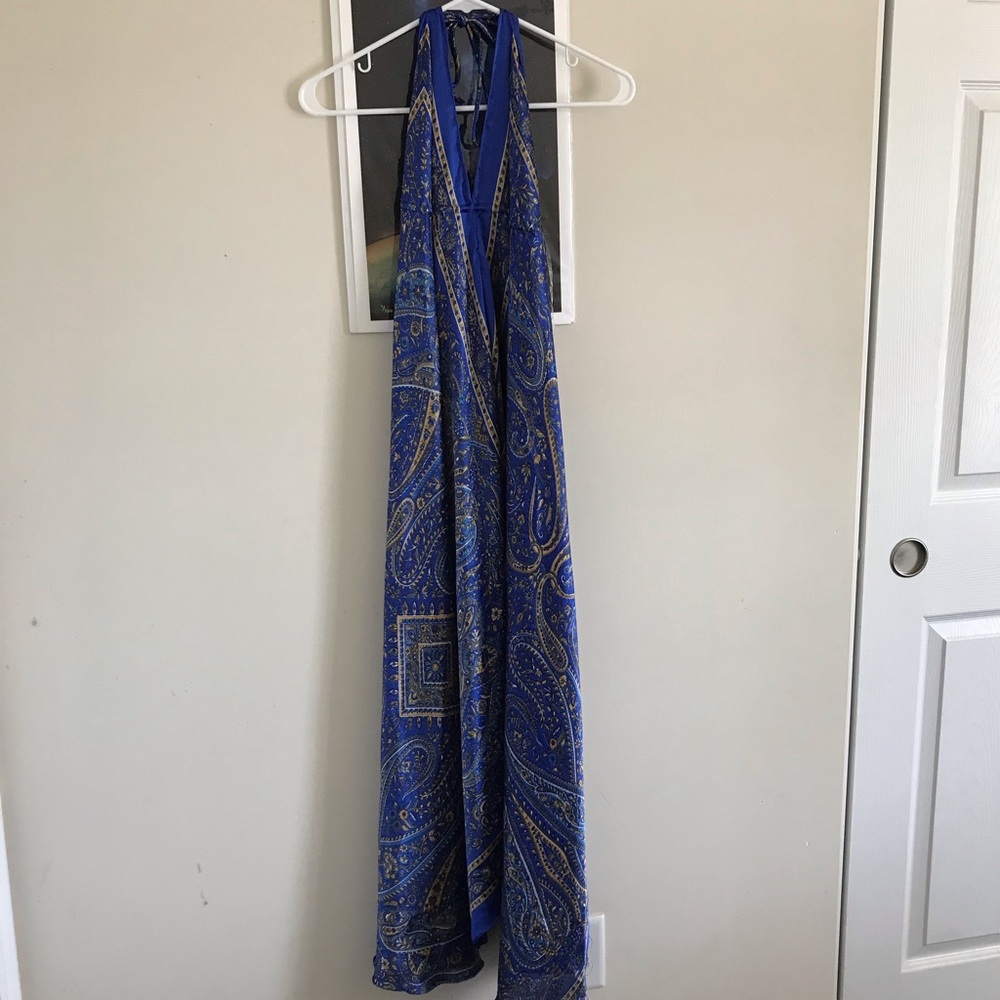 4/$15 Silk Scarf Maxi Dress